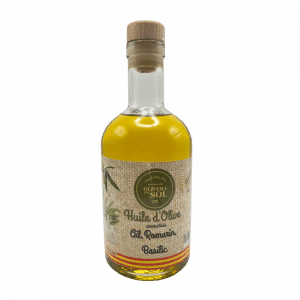 Huile ail thym romarin basilic