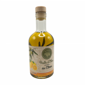 Huile d'olive citron