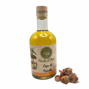 Huile d'olive noisette cèpe